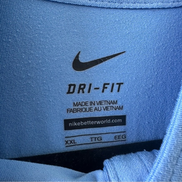 Philadelphia Phillies baseball Nike dry fit blue maroon quarter neck sweatshirt - Picture 4 of 8